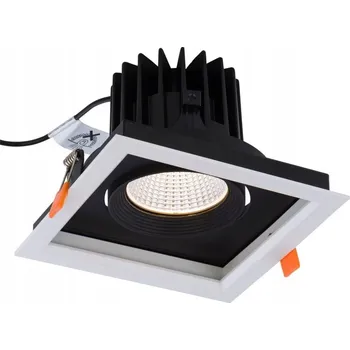 Kvadratový bodový reflektor Nowodvorski bílý, černý