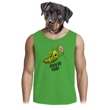 Pánské oblečení Bastard Rostu do krásy pánské tílko Lime