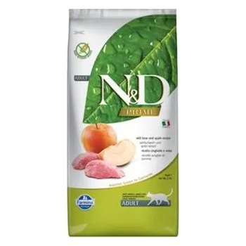 Krmivo pro kočku N&D PRIME CAT Adult Boar & Apple 10kg