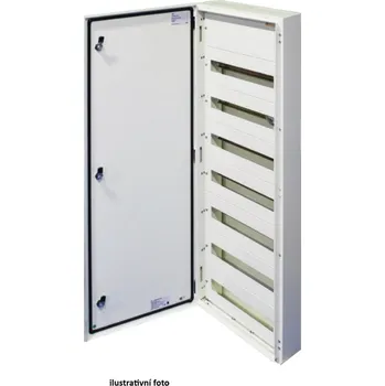 Rozvaděč SEZ T-BOX 240/10/24 Kovová skříň T-BOX, nástěnná, 240 modulů - 10 řad, IP 65, 1750x600x125 mm