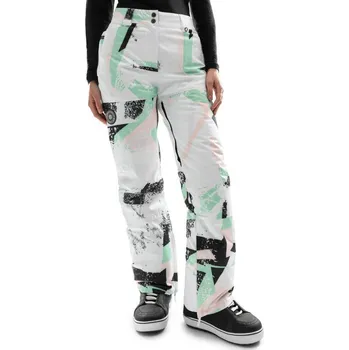 Snowboardové kalhoty SIROKO Snowboardové kalhoty damské P1-W Harz 2XS VÍCEBAREVNÁ