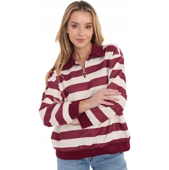 Dámská mikina Italy Moda dámská mikina přes hlavu, univerzální velikost