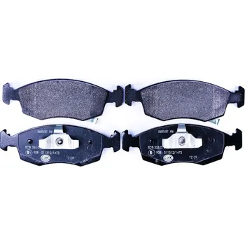 Brzdová destička Sada brzdových destiček, kotoučová brzda HELLA 8DB 355 016-231