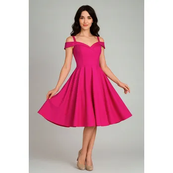 Dámské šaty Wonderlandia večerní šaty s rozšířenou sukní Bella, velikost 34