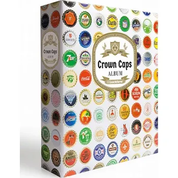 Obal pro sběratelský předmět ALBUM KLASER NA PIVNÍ KAPSLE 210 KUSŮ GRANDE COMPART LEUCHTTURM