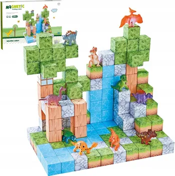 ostatní stavebnice Sada magnetických Stavebnice , 139 vzdělávacích prvků pro děti