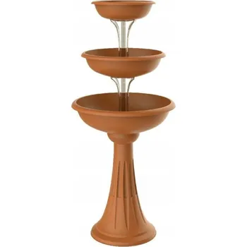 Květináč Květináč 30,4 cm plast šedý