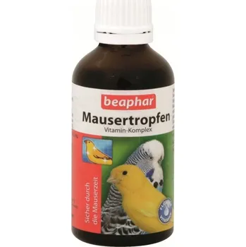 Pro ptáka Vitamíny a aminokyseliny Beaphar MAUSERTROPFEN 60 g 0,05 l