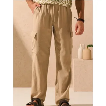 Pánské kalhoty Sinsay - Kalhoty - béžová - 0848J-80X - 0848J-80X-28