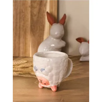 Stolování Sinsay - Hrnek - bílá - 100EQ-00X - 100EQ-00X-ONE