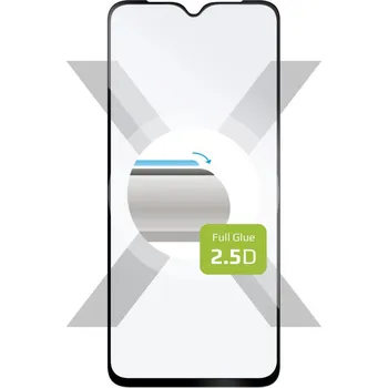 Ochranné tvrzené sklo FIXED Full-Cover pro Vivo Y55 5G, černé