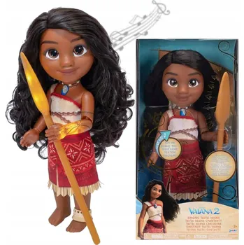 Panenka PANENKA DISNEY ZPÍVAJÍCÍ PRINCEZNA VAIANA 2 MOANA TETOVÁNÍ VESLO 35 CM