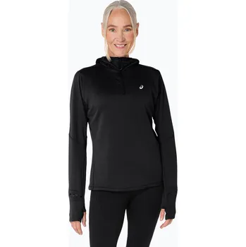 Dámská mikina Dámská běžecká mikina ASICS Road Winter Hoodie performance black