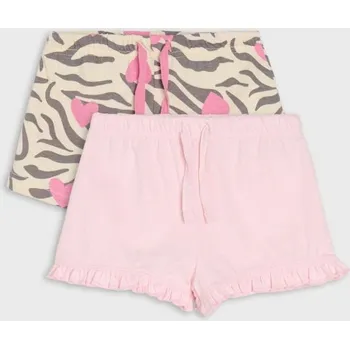 Dětská móda Sinsay - Sada 2&nbsp;kraťas - krémová - 411DG-01X - 411DG-01X-80