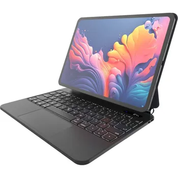 Příslušenství pro tablet FIXED Typee pro Apple iPad Pro 12,9\" (2018-2022)/iPad Pro 13\"/iPad Air 13\", CZ, černé