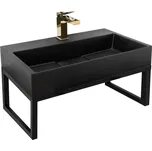 Rea, Konglomerátové umyvadlo na desku REA GOYA 70CM + konzole, KPL-U8802