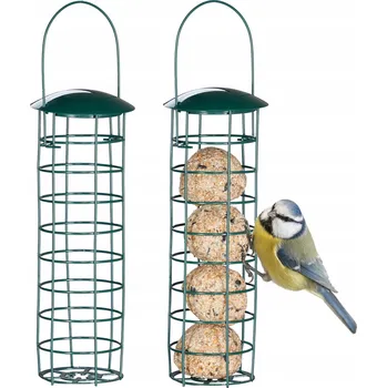 Krmítko pro ptáka Relaxdays krmítko pro ptáky závěsné, výška x hloubka 31 x 8,5 cm