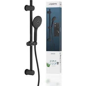 Sprchová hlavice Schütte 64916 černá