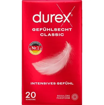 Kondom Kondomy Durex Gefühlsecht 20 ks