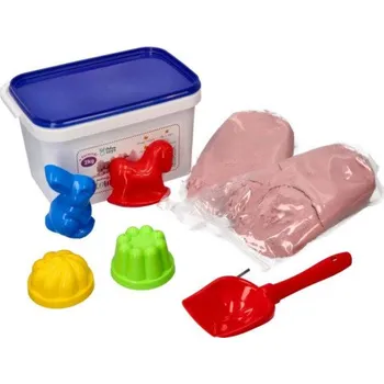 kinetický písek Kinetický písek - pudrový - 2kg + mix formiček zdarma