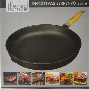 Pánev Litinová pánev Perfect Home 12514, 30 cm