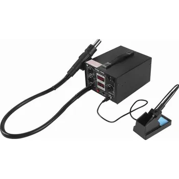 Svářečka Kraft&Dele KD3460, Spárovačka plastů a pájecí stanice | regulace 100-480 °C, LED displej, kompresor