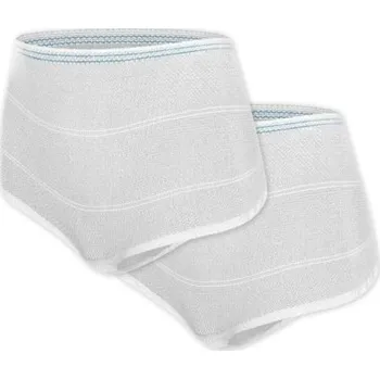 Kalhotky Síťkované poporodní kalhotky L, 2ks v balení,