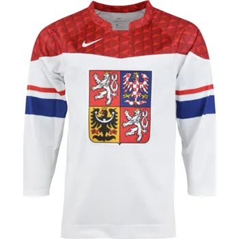 Hokejový dres NIKE DRES IIHF REPLICA CZECH REPUBLIC WHITE bílá S
