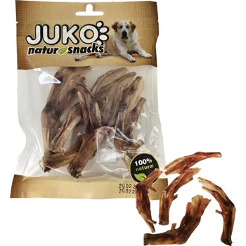 Pamlsek pro psa Kachní nohy sušené JUKO (5 ks)