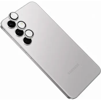Ochranná skla čoček fotoaparátů FIXED Camera Glass pro Samsung Galaxy A16 4G/5G, stříbrná