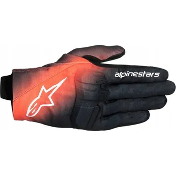 Moto rukavice Rukavice Alpinestars Reef v2 černo/červené fluo S