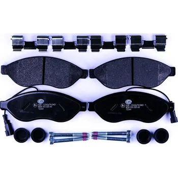 Brzdová destička Sada brzdových destiček, kotoučová brzda HELLA 8DB 355 020-651