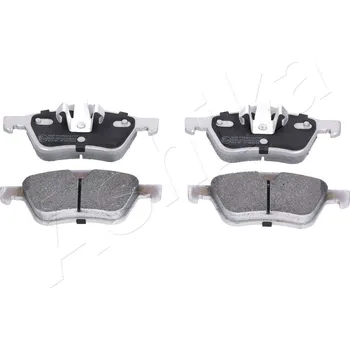 Brzdový systém Sada brzdových destiček, kotoučová brzda ASHIKA 50-00-0027