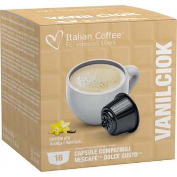 Kapsle do Dolce Gusto Italian Coffee Vanilciok 16 ks