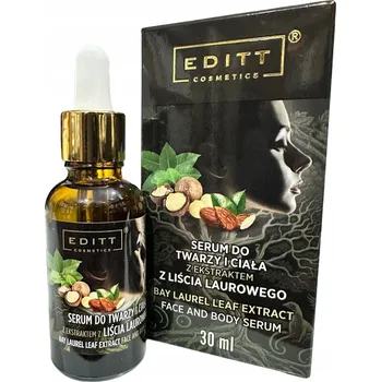 Pleťové sérum Pleťové a tělové sérum s extraktem z vavřínového listu EDITT 30 ml