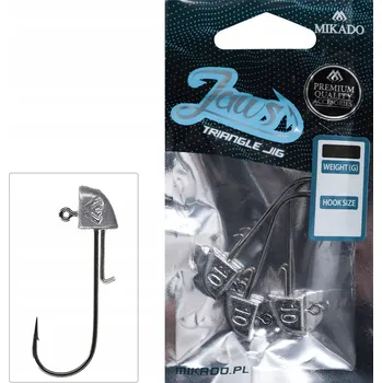 Rybářský háček Jigová hlavička Mikado Jaws 3/0 10 g