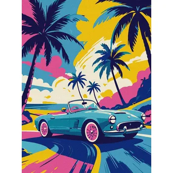 Obraz Obraz Malování podle čísel 30x40 IDEYKA NA RÁMU