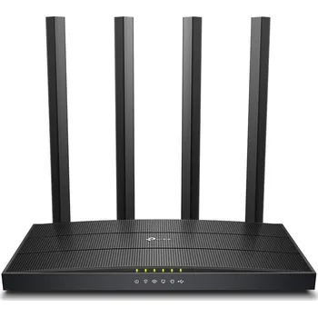 TP-Link Archer C6U AC1200 WiFi DualBand Router, USB 2.0, 5xGb LAN, 4x anténa