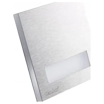 Nástěnné svítidlo Schodišťové svítidlo Kanlux 0,8 W integrovaný LED zdroj stříbrné