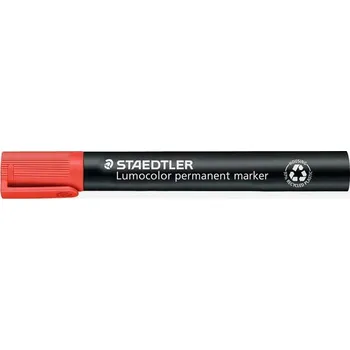 Permanentní popisovač červený Staedtler 1 ks