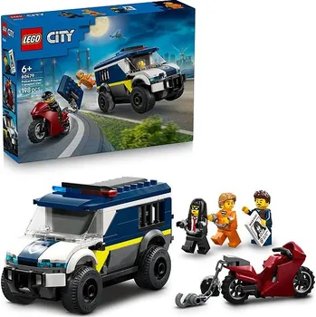 Hračka LEGO City 60479 Policejní dodávka pro převoz vězňů