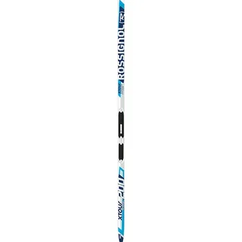 Běžecké lyžování Rossignol X-Tour Intense Waxbase set s vázáním bílo-modrá, 180