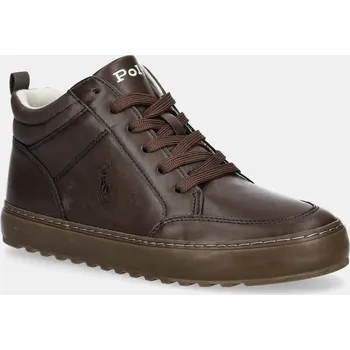 Chlapecká obuv Dětské tenisky Polo Ralph Lauren ROWLAND RL03373201 hnědá 88X, EUR 36