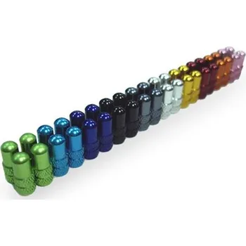 Plášť na kolo Čepička galuskového ventilku Sting ALU - červená