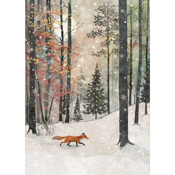 Přání KC010 BUG ART - vánoční