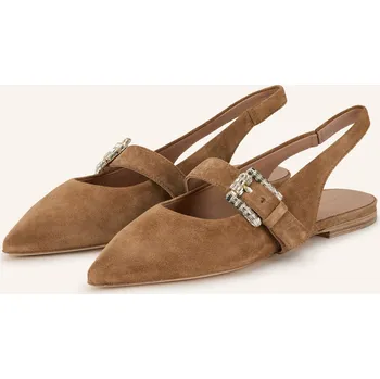 Dámské baleríny Kennel & Schmenger Dámské Slingbaleríny Greta, hnědá, 42,5