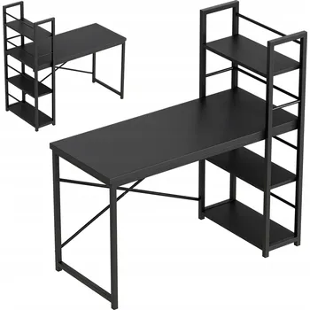 Psací stůl Obdélníkový psací stůl Markadler 119,5 x 48 x 120 cm černý