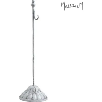 Vonná tyčinka Mathilde M. - STOJÁNEK na vonné jíly, šedá patina, 28cm f300040