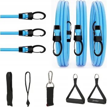 Sada odporových gum Fitness HMS Expandér pro cvičení Posilovna Domů