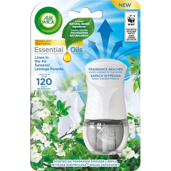 Osvěžovač vzduchu Air Wick Elektrický osvěžovač vzduchu Svěžest Letního Rána sada 19ml